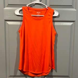 EUC. Womens workout tank. Size Medium TEK Gear orange